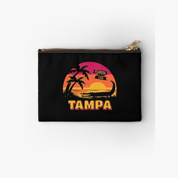 Item preview, Tampa Florida Alligator Sunset Retro Travel designed and sold by AntiqueImages.