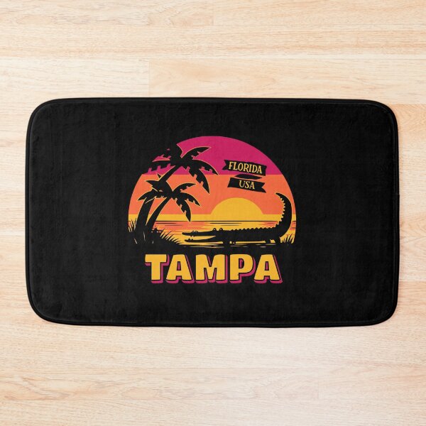 Item preview, Tampa Florida Alligator Sunset Retro Travel designed and sold by AntiqueImages.
