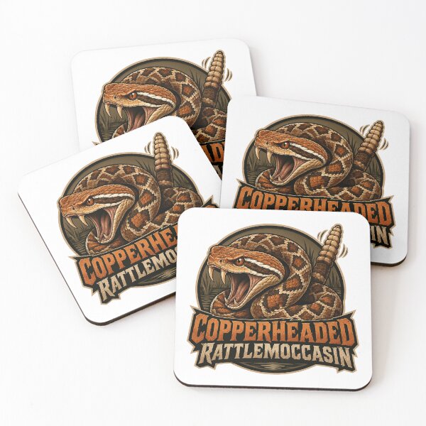 Item preview, Copperheaded Rattle Moccasin designed and sold by gotucoveredart.