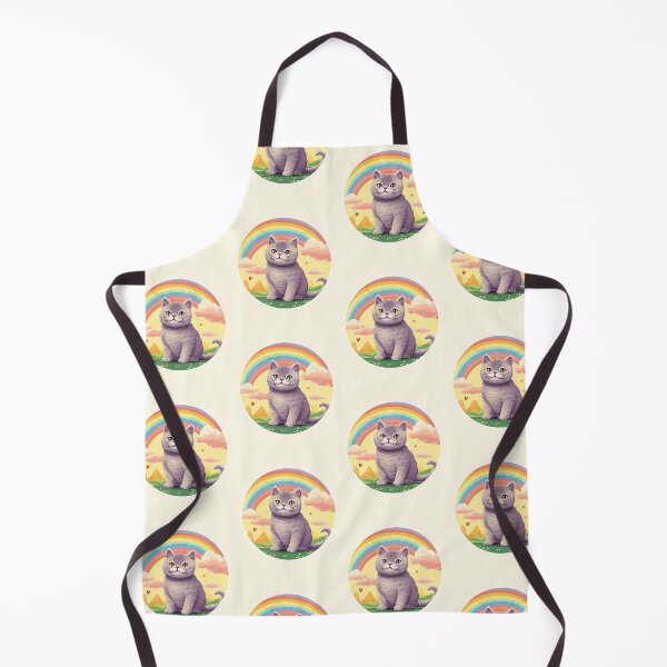 Item preview, Funny British Shorthair Cat Colorful Rainbow Cute Mom Dad Kids designed and sold by rafaeltto.
