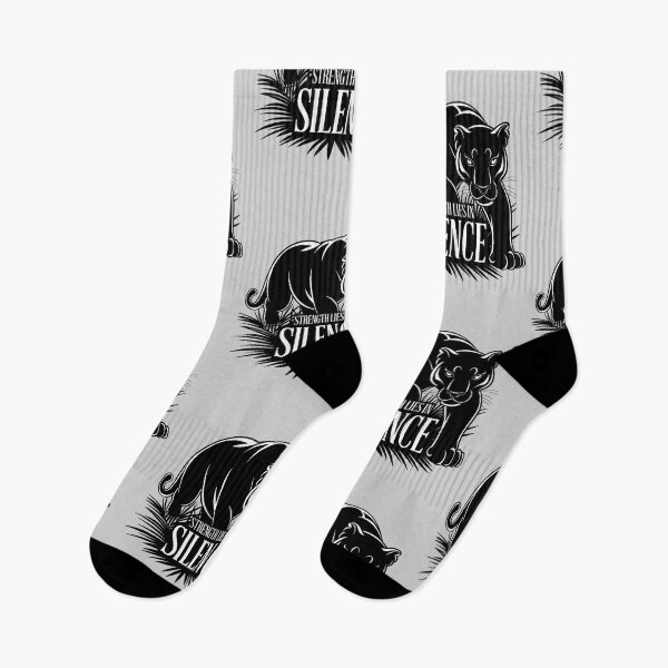 Item preview, Strength Lies in Silence : Minimalist Panther Streetwear designed and sold by ZORRO SL .