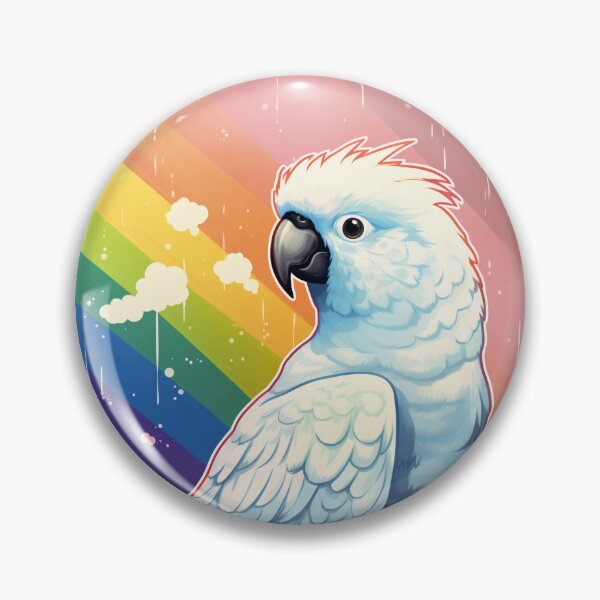 Item preview, Funny Cockatoo Bird Colorful Rainbow Cute Boys Girls Kids designed and sold by rafaeltto.