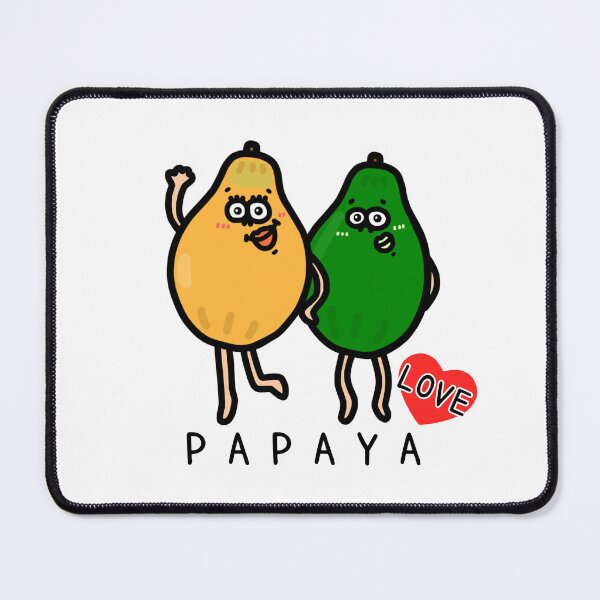 Item preview, Cute I LOVE PAPAYA designed and sold by kanaehonkawa.