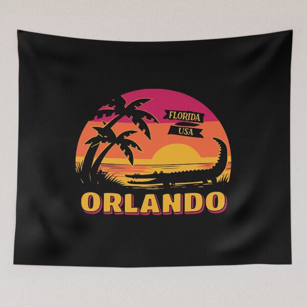 Item preview, Orlando Florida Alligator Sunset Vacation designed and sold by AntiqueImages.