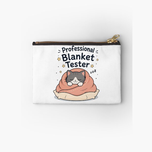Item preview, Professional Blanket Tester Funny Cat Shirt designed and sold by Nawi32.