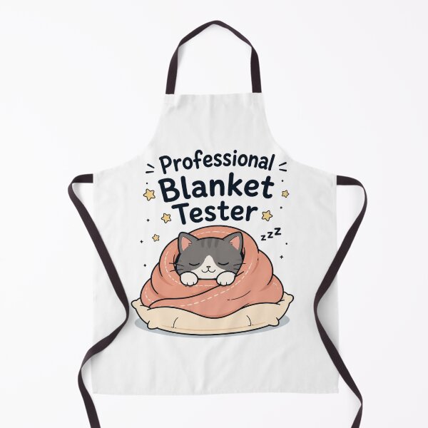 Item preview, Professional Blanket Tester Funny Cat Shirt designed and sold by Nawi32.