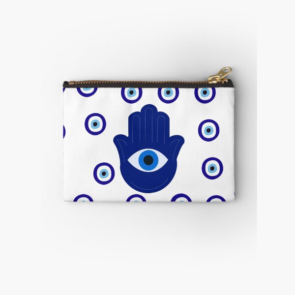 Item preview, Blue evil eye seamless pattern  designed and sold by Krishnacre8.