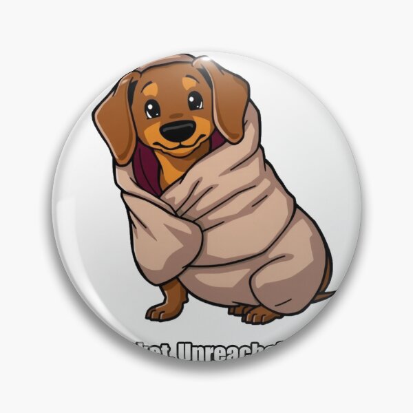 Item preview, Dachshund - Under Blanket Unreachable Perfect - Funny Dachshund Gift designed and sold by pawdrops.