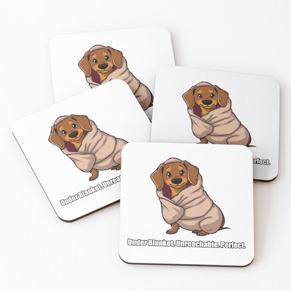 Item preview, Dachshund - Under Blanket Unreachable Perfect - Funny Dachshund Gift designed and sold by pawdrops.