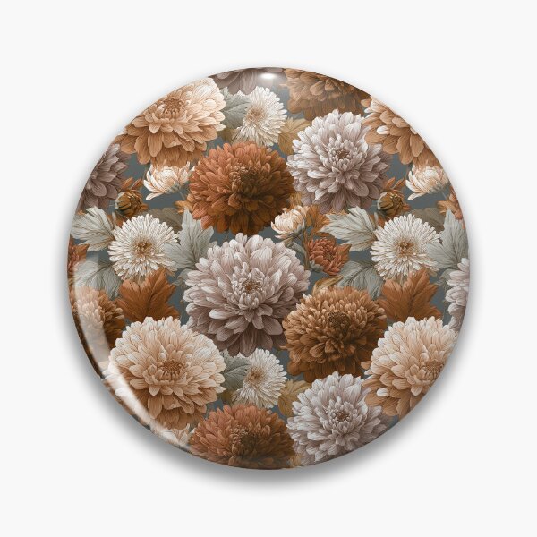Item preview, Minimalistic Chrysanthemum Print - Tropical Flower Pattern - Unique Gifts For Women designed and sold by RoyalStarsPatts.
