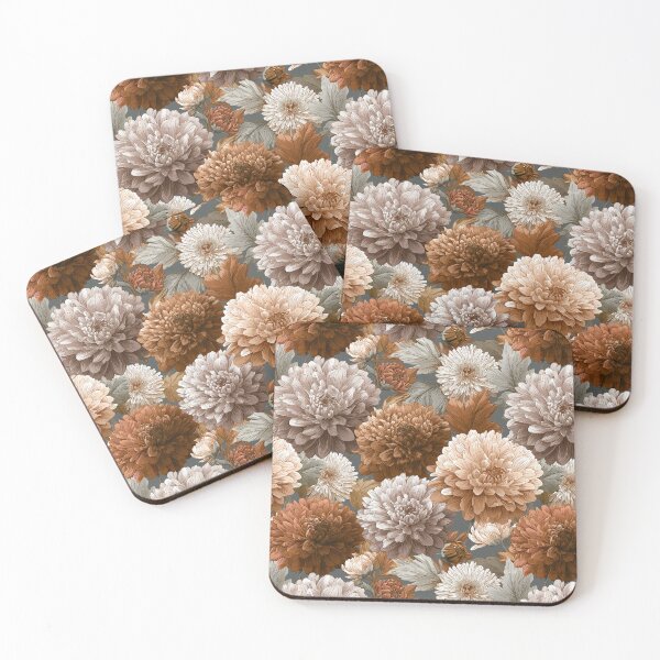 Item preview, Minimalistic Chrysanthemum Print - Tropical Flower Pattern - Unique Gifts For Women designed and sold by RoyalStarsPatts.