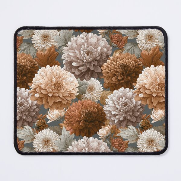 Item preview, Minimalistic Chrysanthemum Print - Tropical Flower Pattern - Unique Gifts For Women designed and sold by RoyalStarsPatts.