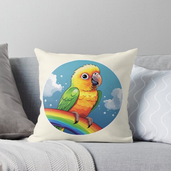 Item preview, Funny Conure Colorful Rainbow Cute Boys Girls Kids designed and sold by rafaeltto.