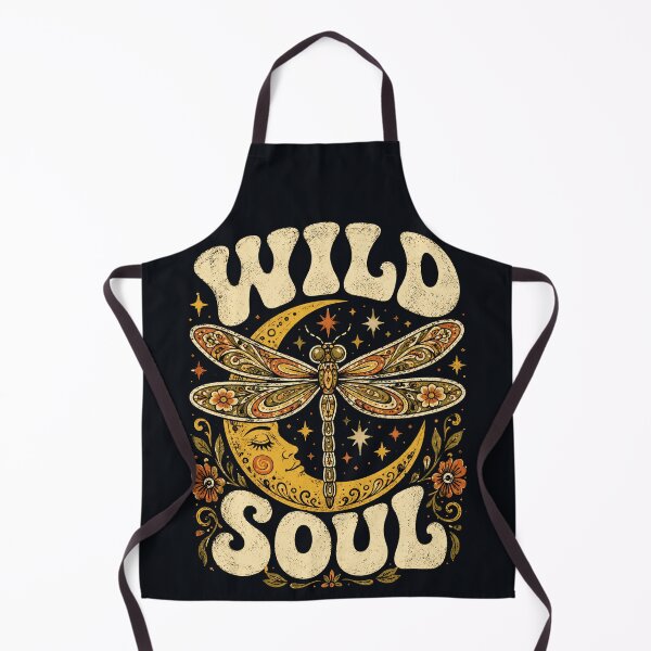 Item preview, Wild Soul Dragonfly Moon Hippie Boho designed and sold by Victor Shadehorn.