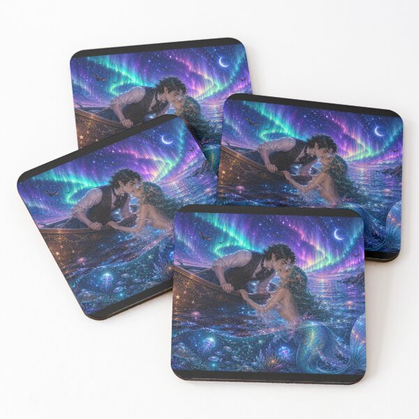 Item preview, Kiss Below the Northern Lights designed and sold by StarlitTides.
