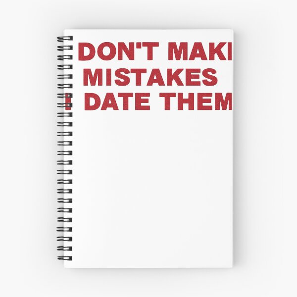 Item preview, I Don't Make Mistakes I Date Them Funny Tee designed and sold by FurAndFlaireg.