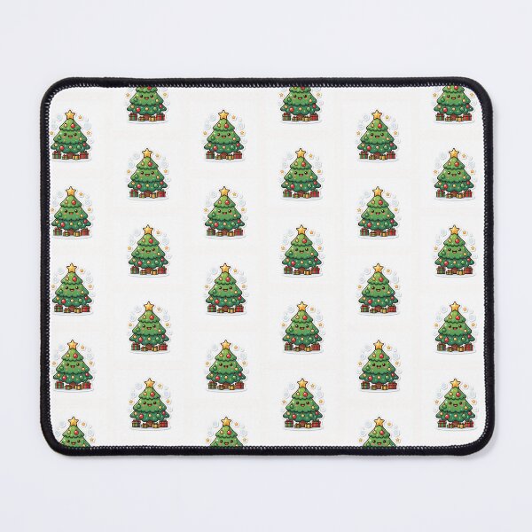 Item preview, Kawaii Christmas Tree Sticker Cute Holiday Festive Winter Sticker designed and sold by yanejoy.