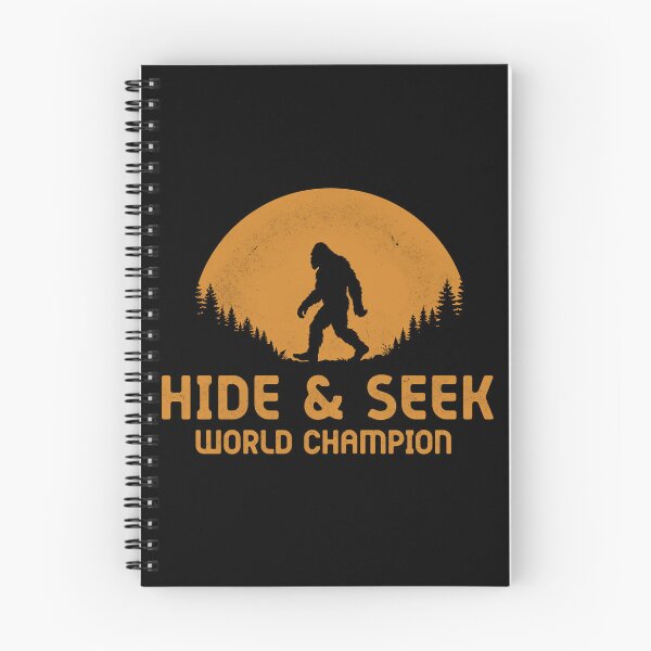 Item preview, Hide and Seek World Champion - Bigfoot Sasquatch Urban Legend designed and sold by clickbongski.