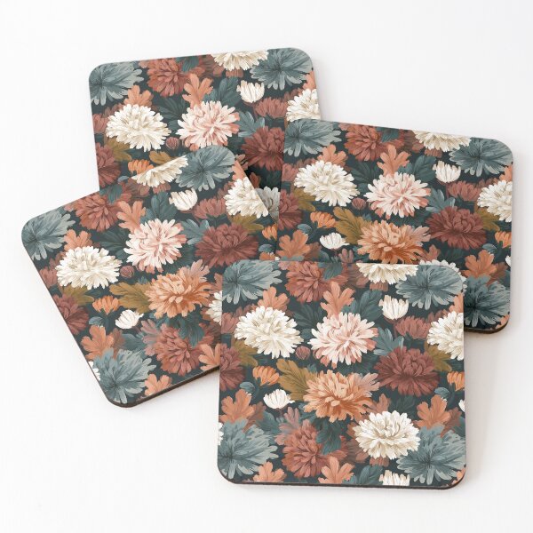 Item preview, Wild Chrysanthemum Floral  - Flower Bouquet Pattern - Valentine Gifts For Him designed and sold by RoyalStarsPatts.