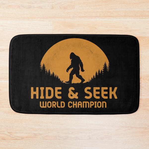 Item preview, Hide and Seek World Champion - Bigfoot Sasquatch Urban Legend designed and sold by clickbongski.