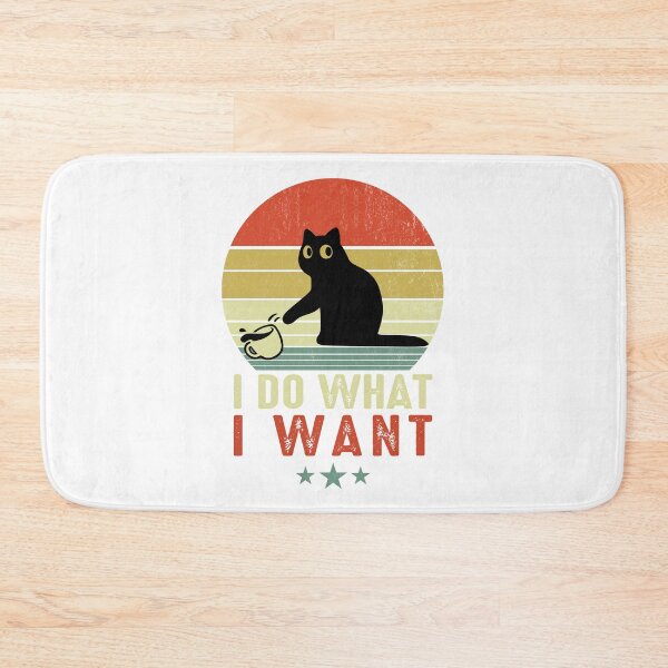 Item preview, I Do What I Want Cat  designed and sold by FernaRoje.