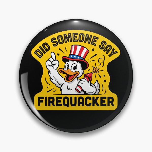 Item preview, Did Someone Say Firequacker Funny Patriotic Duck 4th of July Gift designed and sold by DejvArtist.