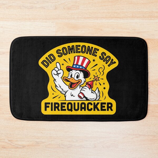 Item preview, Did Someone Say Firequacker Funny Patriotic Duck 4th of July Gift designed and sold by DejvArtist.