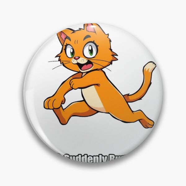 Item preview, Orange Cat - 2AM Suddenly Running - Funny Cat Zoomies Gift designed and sold by pawdrops.
