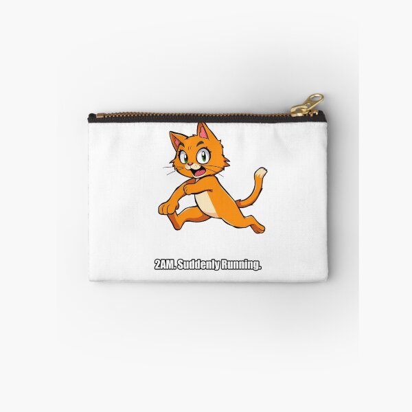 Item preview, Orange Cat - 2AM Suddenly Running - Funny Cat Zoomies Gift designed and sold by pawdrops.