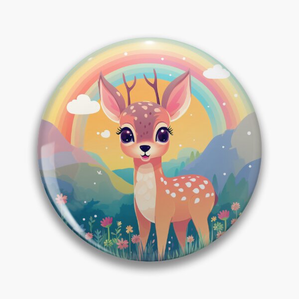 Item preview, Funny Deer Colorful Rainbow Cute Boys Girls Kids designed and sold by rafaeltto.