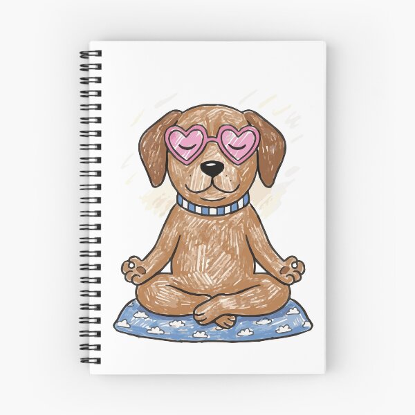 Item preview, Meditating Dog - Zen and Inner Peace designed and sold by KAISANart.