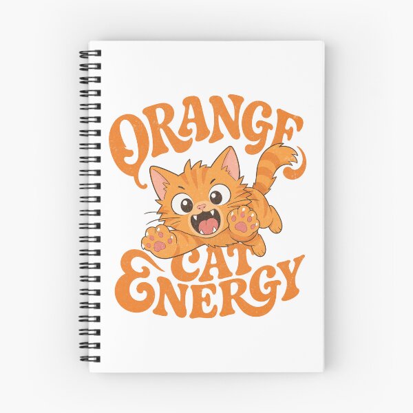 Item preview, Orange Cat Energy designed and sold by LunarDesignzz.