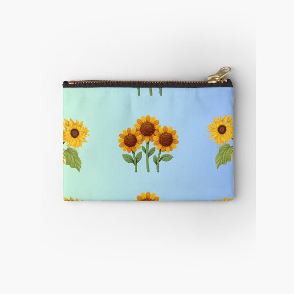 Item preview, Sunflower doodle botanical pattern  designed and sold by Krishnacre8.