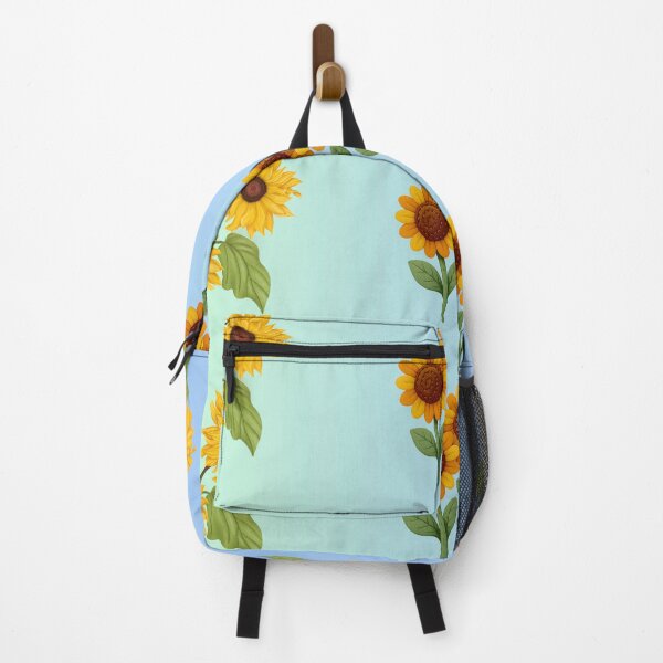 Item preview, Sunflower doodle botanical pattern designed and sold by Krishnacre8.