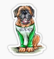 Pegatina Hércules el perro