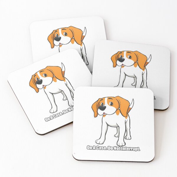 Item preview, Beagle - On A Case Do Not Interrupt - Funny Detective Beagle Gift designed and sold by pawdrops.