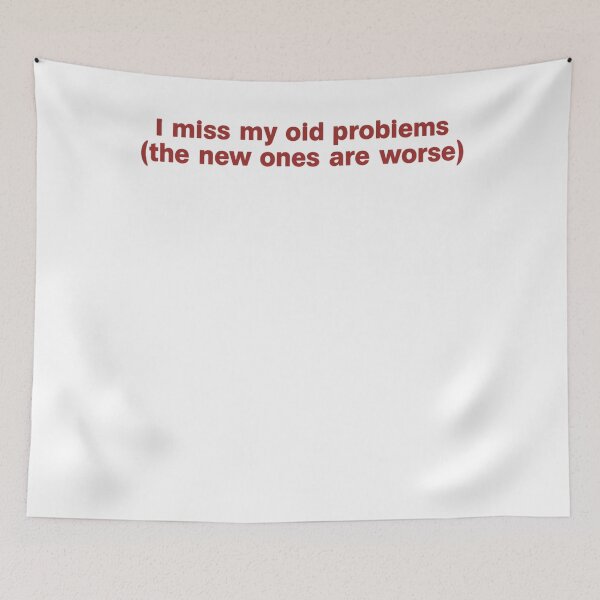 Item preview, I Miss My Old Problems Funny Shirt designed and sold by FurAndFlaireg.