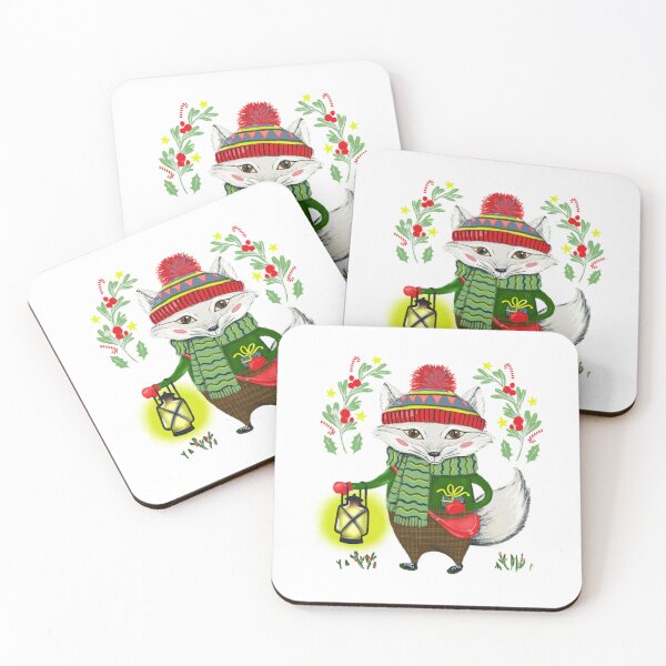 Item preview, Mr Fox Christmas Folklore Winter  designed and sold by STUDIO376.