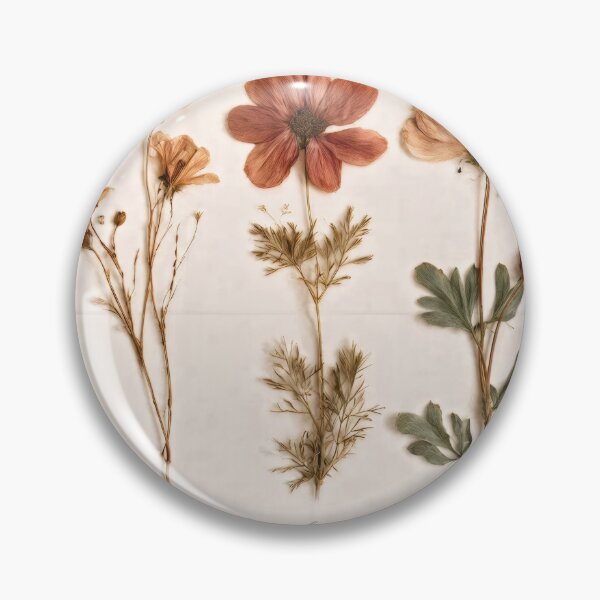 Item preview, Wall Art - Postcard - T-shirt: Pressed Flower Elegance – Vintage Botanical Specimens designed and sold by ForeverPrintsOK.