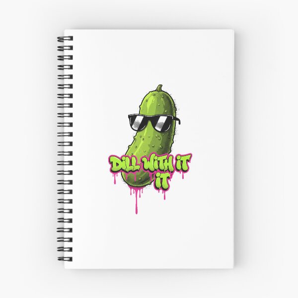 Item preview, funny inappropriate pickles "Dill With It" designed and sold by Uglyandcute.