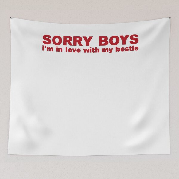 Item preview, Sorry Boys I'm In Love With My Bestie Shirt designed and sold by FurAndFlaireg.