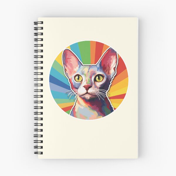 Item preview, Funny Devon Rex Cat Colorful Rainbow Cute Mom Dad Kids designed and sold by rafaeltto.