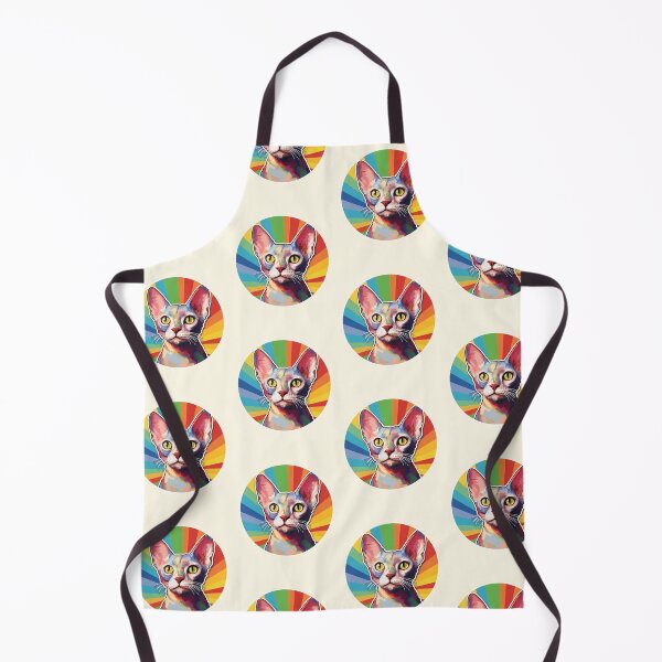 Item preview, Funny Devon Rex Cat Colorful Rainbow Cute Mom Dad Kids designed and sold by rafaeltto.