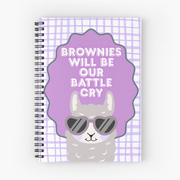 Item preview, Brownies will be our Battle Cry designed and sold by authorbrgoodwin.