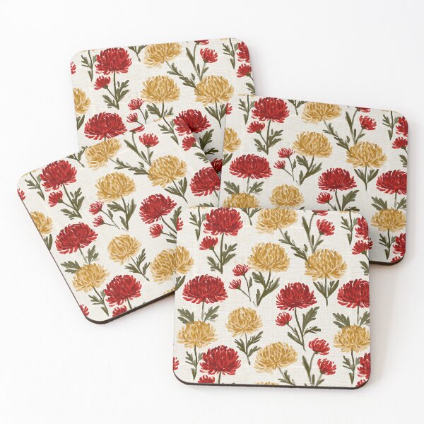 Item preview, Chic Chrysanthemum Flower  - Birth Flower Pattern - Valentine Gifts For Girlfriend designed and sold by RoyalStarsPatts.