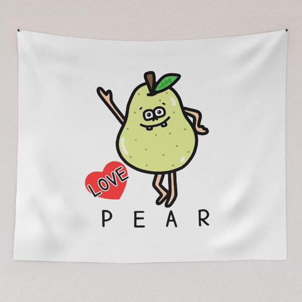 Item preview, Cute I LOVE PEAR designed and sold by kanaehonkawa.