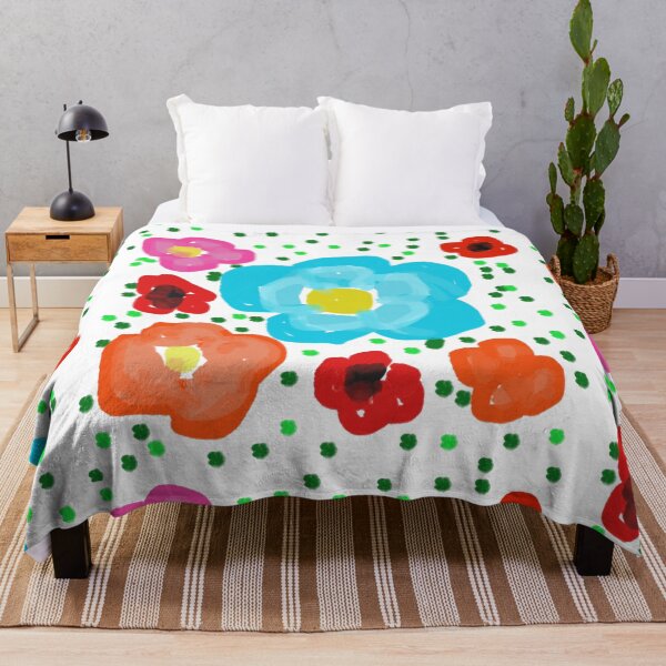 Item preview, Whimsical Childlike Floral Sketch on White Background designed and sold by BalkanBloom.