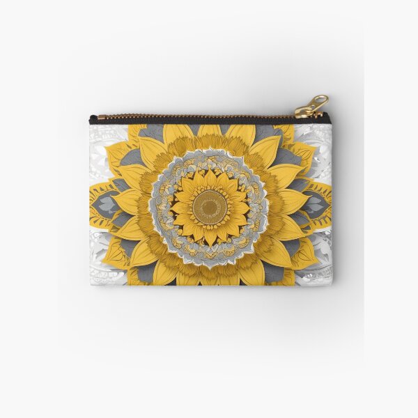 Item preview, Sunflower Folk Mandala Clipart Collection – Embroidery Style 6 designed and sold by PlayPlearnZone.