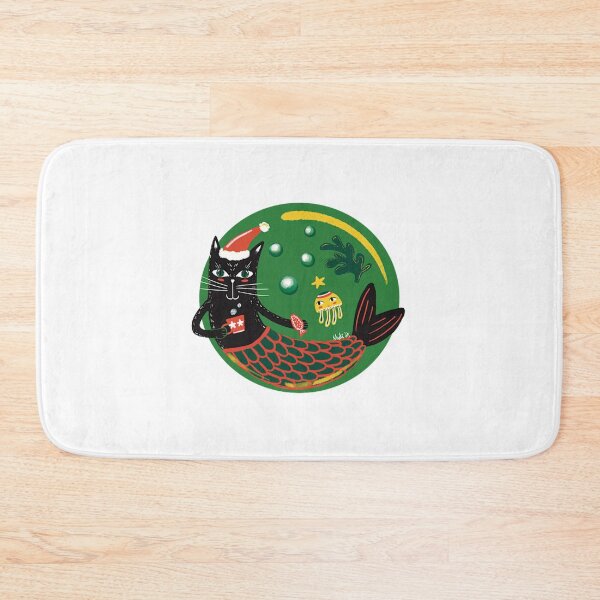 Item preview, Cat Mermaid Folklore Undersea  designed and sold by STUDIO376.