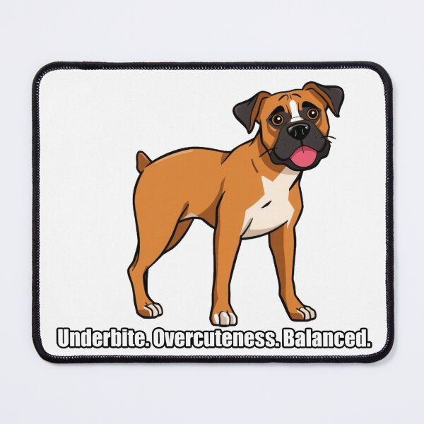 Item preview, Boxer - Underbite Overcuteness Balanced - Funny Boxer Gift designed and sold by pawdrops.